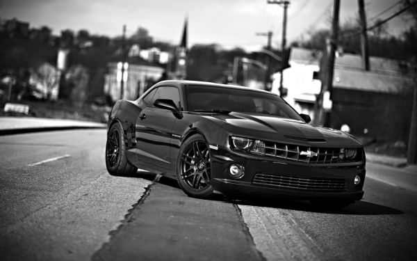 auto,vozidlo,športové autá,Monochrome,Chevrolet Camaro,chevrolet