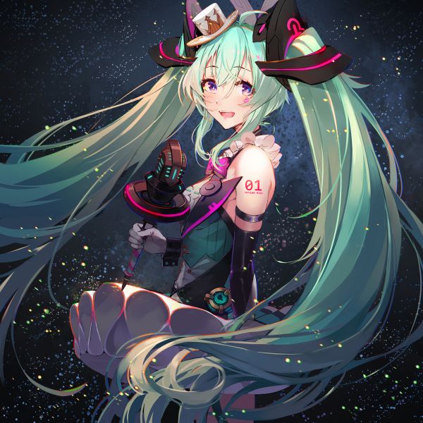 anime,οθόνη πορτρέτο,baisi shaonian,Hatsune Miku