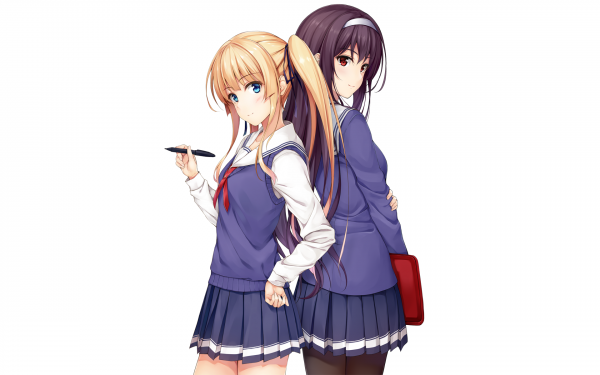 Saenai Heroine non Sodatekata,anime girls,Sawamura Eriri Spencer,Kasumigaoka Utaha