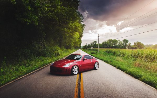 車,車両,道路,日産,スポーツカー,レース