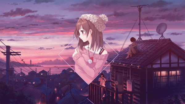 anime wallpaper,anime,anime girls,anime landscape,digital art,afternoon