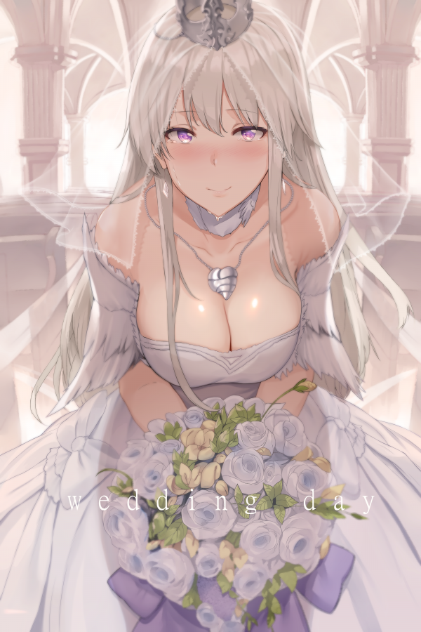 Enterprise Azur Lane,vestito da sposa