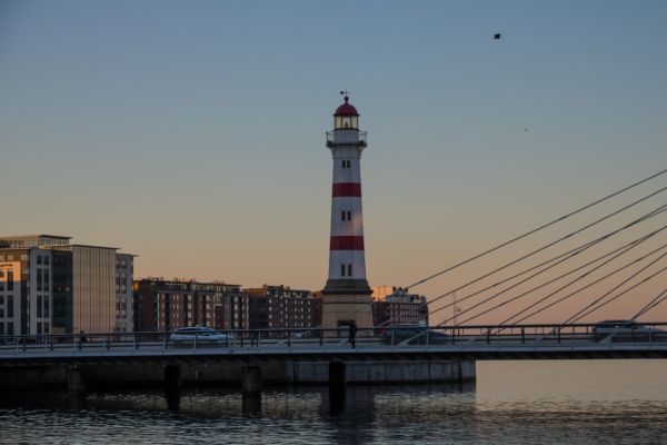 море,город,Городской пейзаж,средство передвижения,Горизонт,вечер