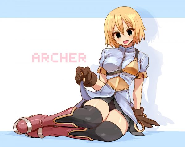 łucznik,blond,Ragnarok Online