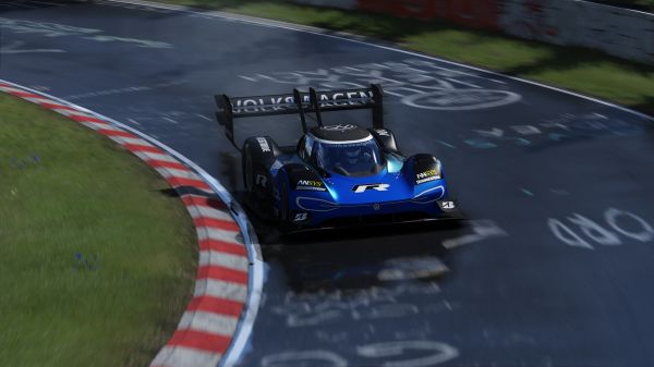 โฟล์คสวาเก้น,Volkswagen ID R,nurburgring,Assetto Corsa,พื้นที่ชุ่มน้ำ,Sunny after rain