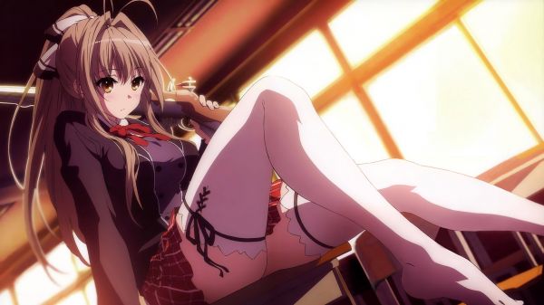 Anime, Meninas anime, Amagi Brilliant Park, Sento Isuzu, Captura de tela, Mangaka