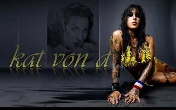 Kat Von D,妇女,纹身,纹身艺术家