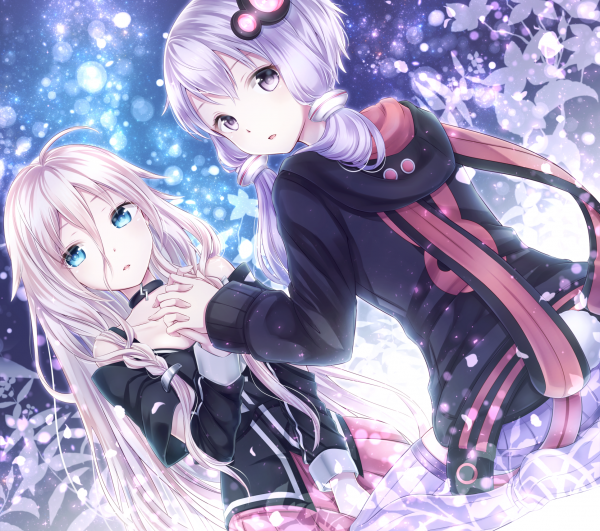 capelli lunghi,IA Vocaloid,Vocaloid,Yuzuki Yukari,Calze