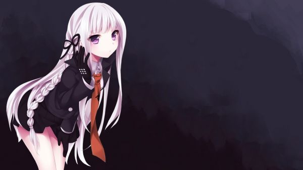 anime, manga, computer wallpaper, mangaka, Danganronpa, darkness