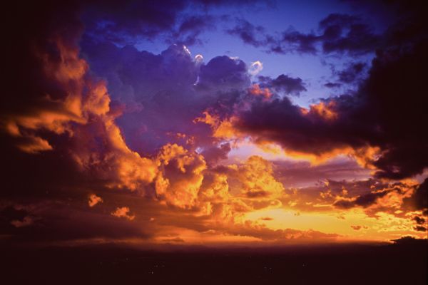 Japan, zonlicht, zonsondergang, hemel, zonsopkomst, avond