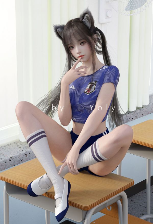 Yoly,일본,Japanese model,아시아 사람,아시아 cosplayer,FIFA