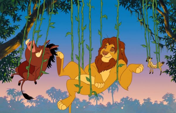 Løvenes Konge,Disney,Timon,Pumba,Simba