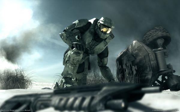 Alone,videogiochi,Halo 2,spartani,master Chief