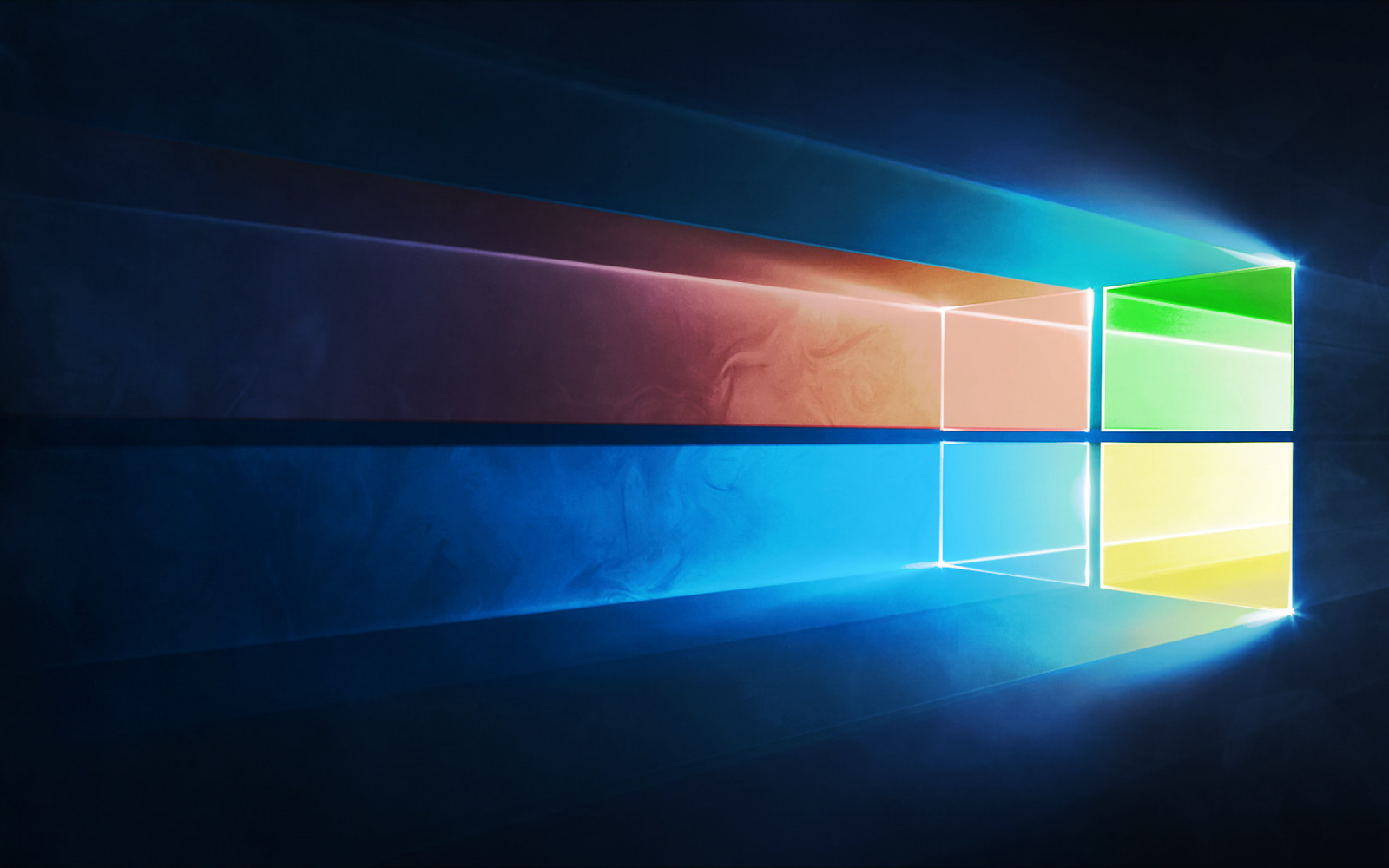 Windows 10, logo, colorato