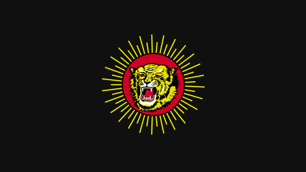 Naam Tamilar,NTK,Tiger,Flagge,tamil nadu