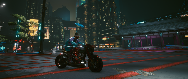 Cyberpunk 2077,motocicletă,ARCH Motorcycle,game capture,oraș