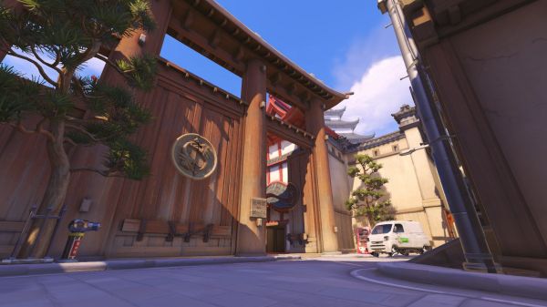 Overwatch,Hanamura Overwatch,1920x1080 px,street,road,screenshot