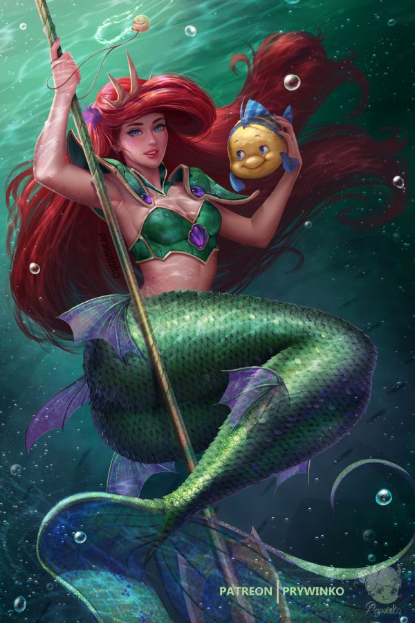 Disney,The Little Mermaid,Ariel Disney,vertical,mermaids,prywinko