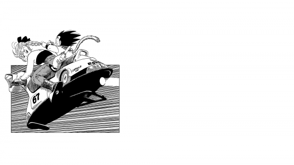 Dragon Ball,Son Goku,manga,μινιμαλισμό,Kid Goku,Bulma