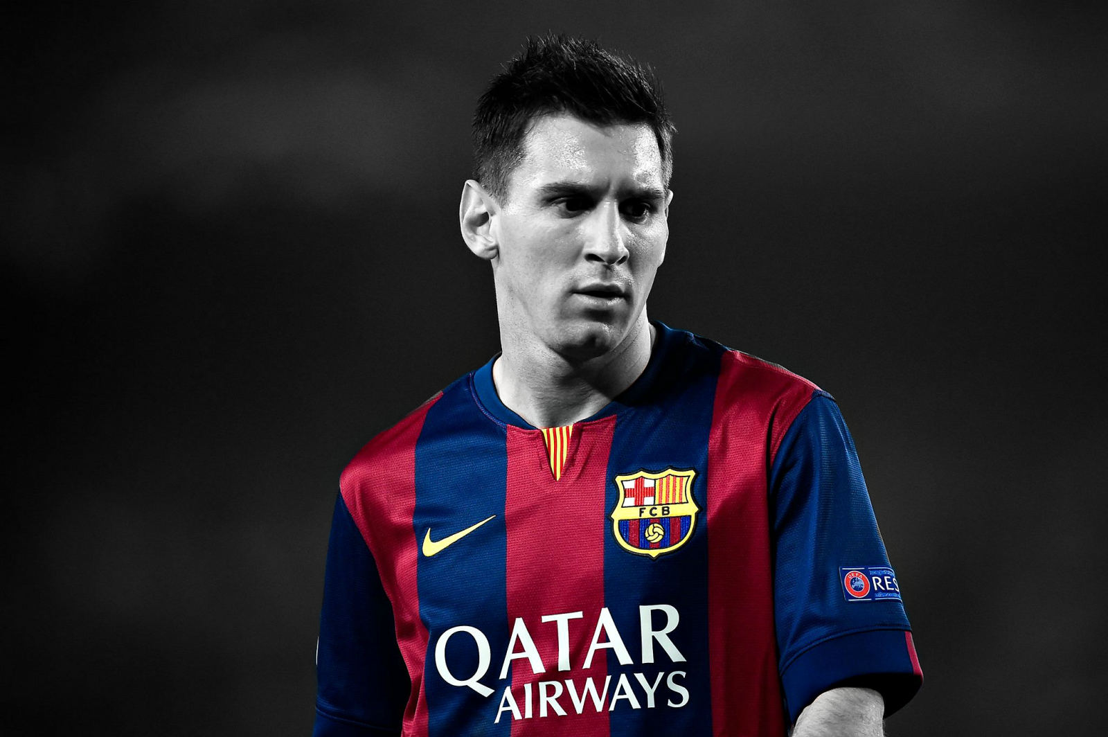 Lionel Messi, FC Barcelona, coloranti selettivi, uomini, sport, calcio