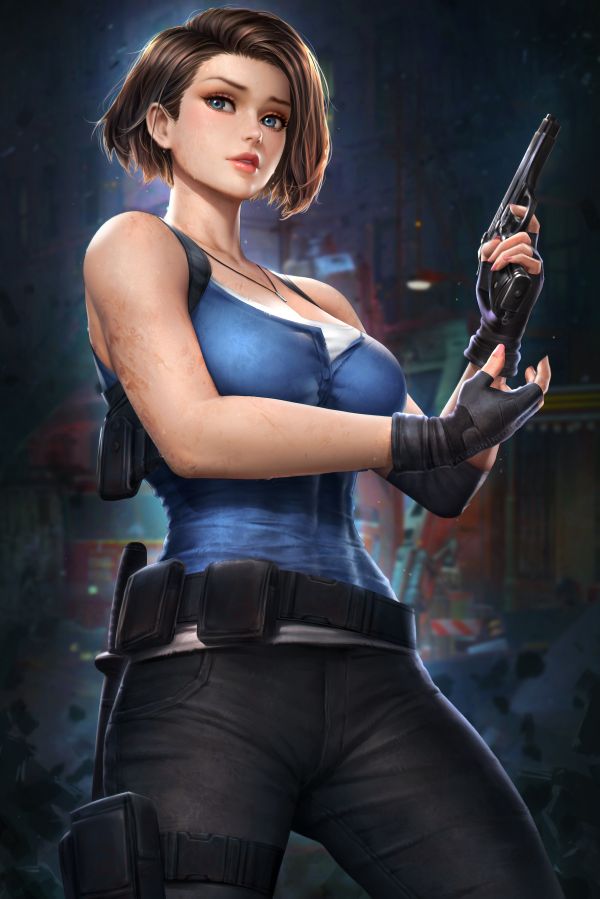 Video game, Jill Valentine, Kediaman iblis, Resident evil 3, Resident Evil 3 Remake, karakter fiksi