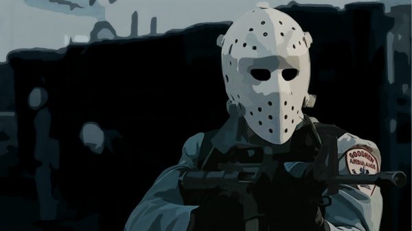 desen animat,film de căldură,1995,Hockeymask,Wallpaper de căldură,M4