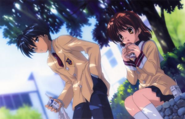 Anime,Chicas anime,Obra de arte,Clannad,Mangaka,captura de pantalla