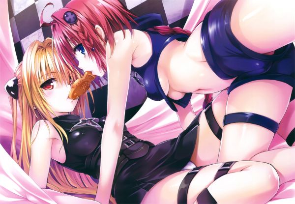 anime, anime jenter, To Love ru, golden Darkness, tegnefilm, kjole