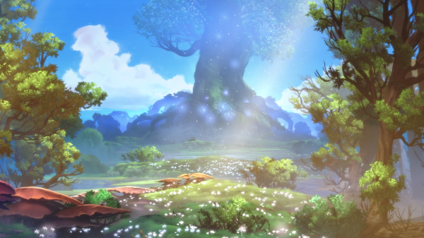 Ori e la Foresta ciechi,videogiochi,natura,Video Game Art