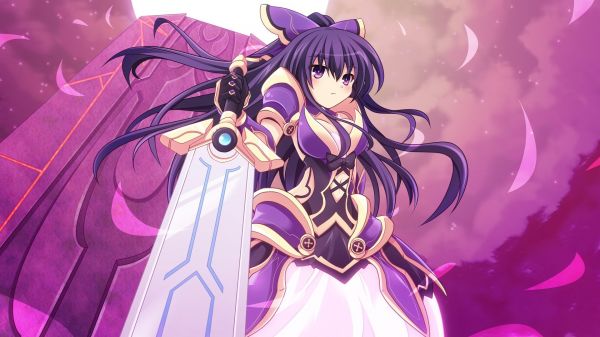 Anime,Anime cô gái,Ngày A Live,Yatogami Tohka,1920x1080 px