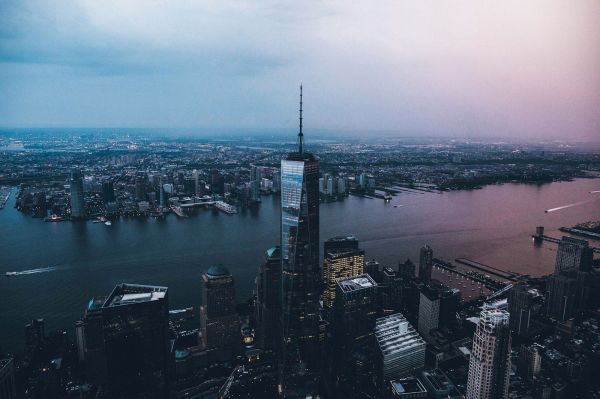 helikopter view,2000x1333 px,båt,stadsbild,Manhattan,New York City