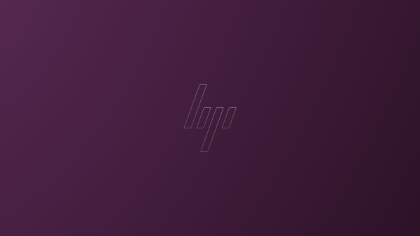 brand,logo,Hewlett Packard,minimalism,purple background