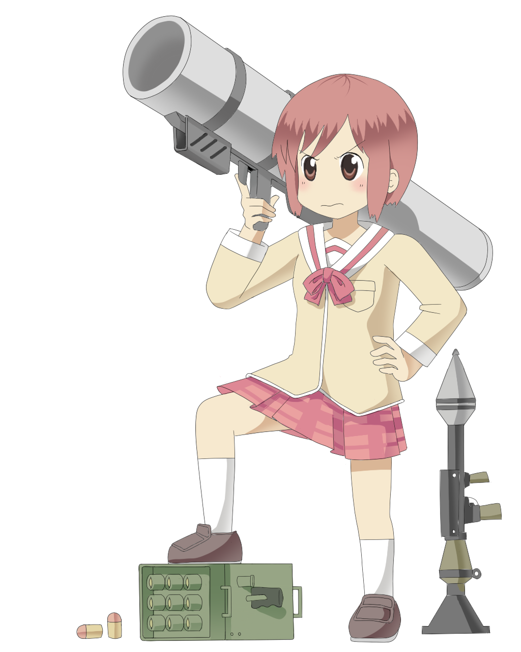 Nichijou, gadis anime, Tachibana Misato