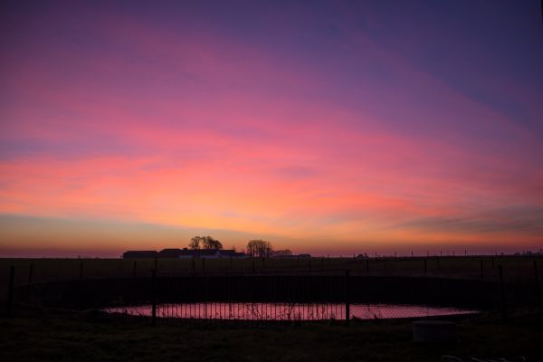 solnedgang,hav,afspejling,himmel,solopgang,farverig