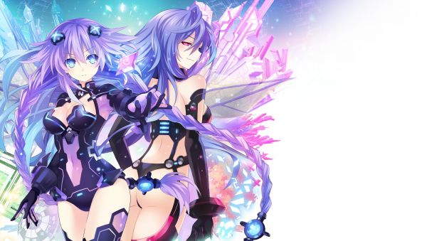 anime dievčatá,Hyperdimension Neptunia,Neptune Hyperdimension Neptunia,Plavbou Hyperdimension Neptunia,3200x1813 px