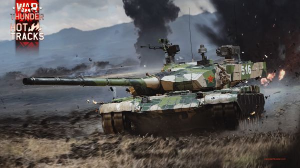 Gaijin Entertainment,War Thunder,tank,video games,logo,ZTZ 99