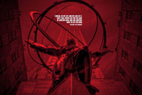 Atlas god,Atlas Shrugged,quote,red,philosophy,Ayn Rand