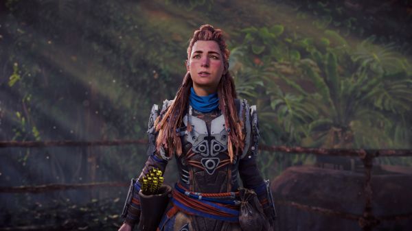 aloy,horizon forbidden west,Video game,screen shot,Playstation 4,games gerilya