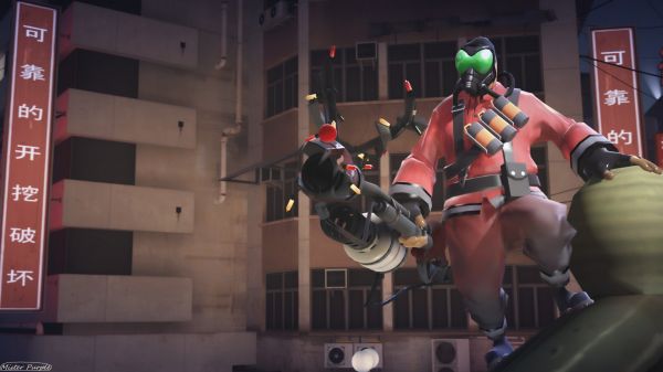 1920x1080 px,Source Filmmaker,Team Fortress 2,Pyro TF2