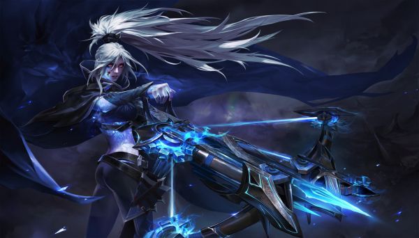 Dota 2,Drow Ranger,Videospel,Video Game Art,videospel tecken