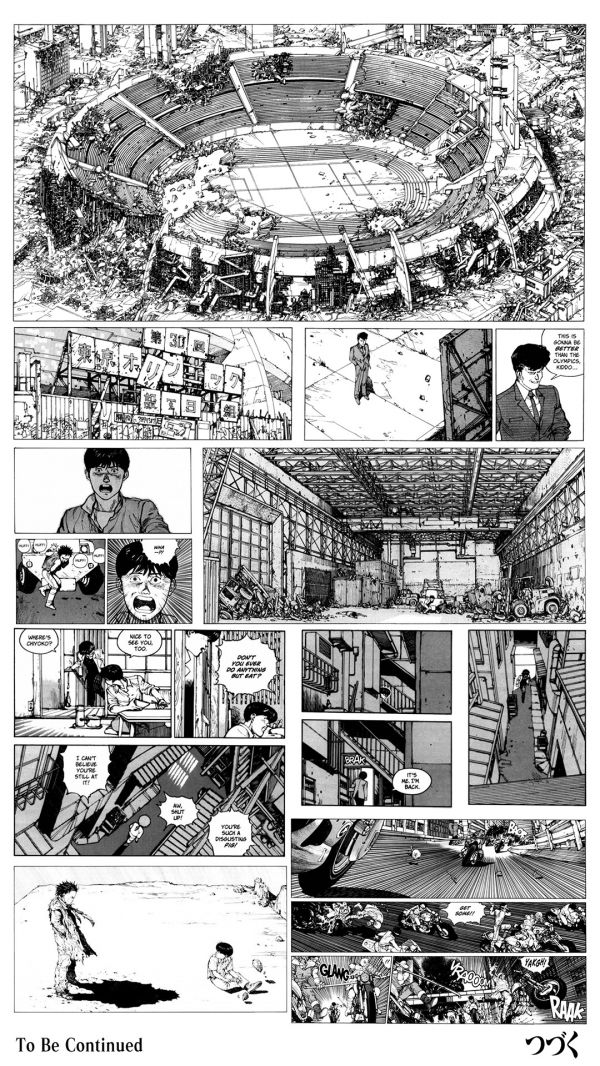 Akira,anime,manga,Monochrome