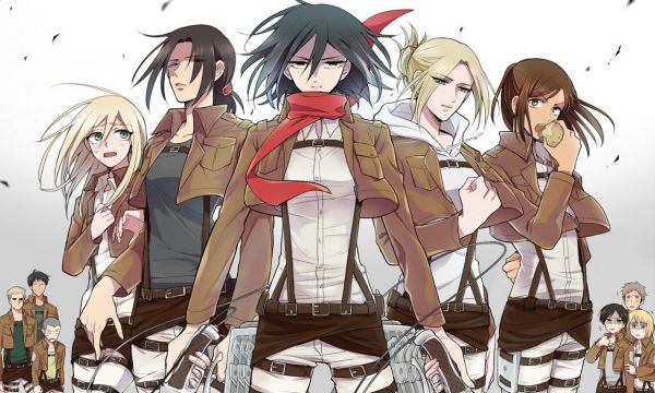 Anime,Filles anime,Shingeki no Kyojin,illustration,dessin animé,Eren Jeager