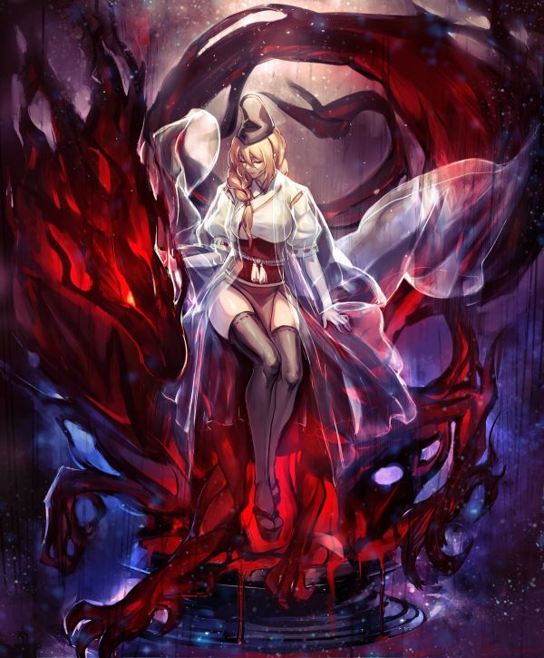 illustratie,anime,animemeisjes,originele personages,pixiv Fantasia,Japanse kleren