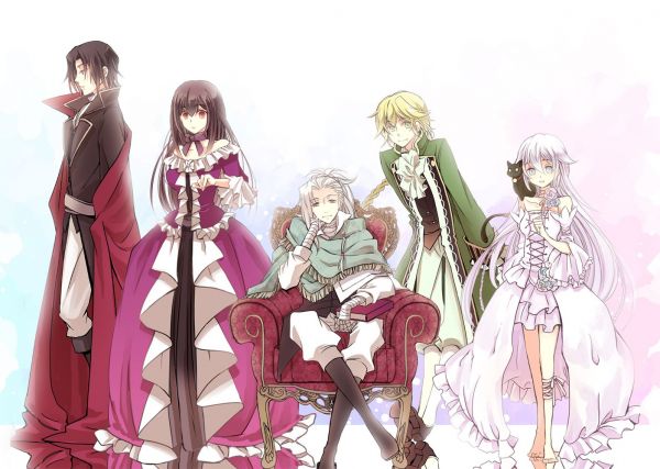 illustratie,anime,spotprent,Speelgoed,pop,Pandora Hearts