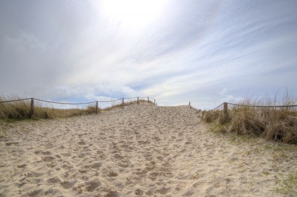 Landschaft,Meer,Himmel,Strand,blau,Sand