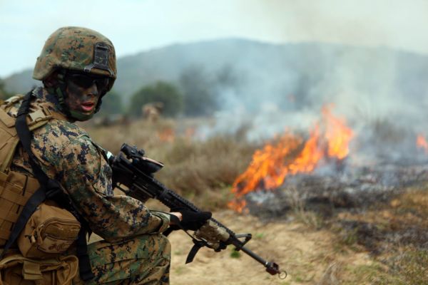 asker, askeri, Ordu, Marksman, M16, Deniz uçakları