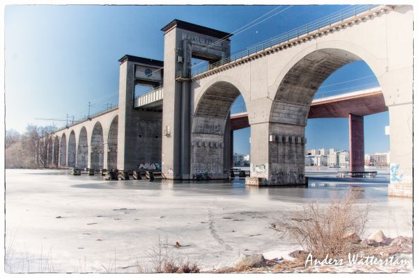 日光, 雪, 冬, シティ, 建築, 湖