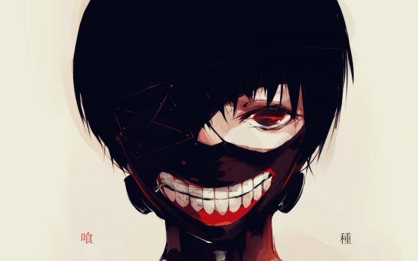 menghadapi,gambar,hitam,ilustrasi,anime,merah