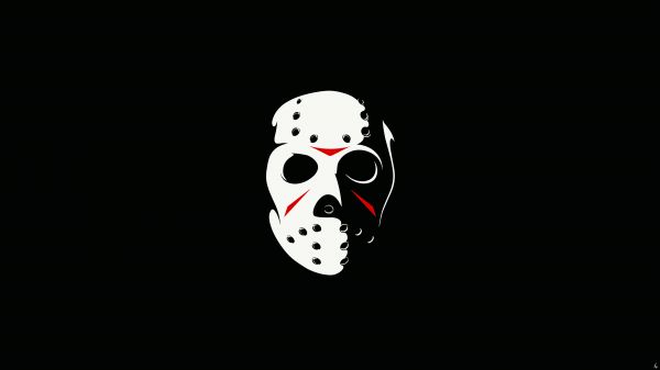 dijital sanat,Adobe Illustrator,Minimalizm,Jason Voorhees,13. Cuma,Photoshop