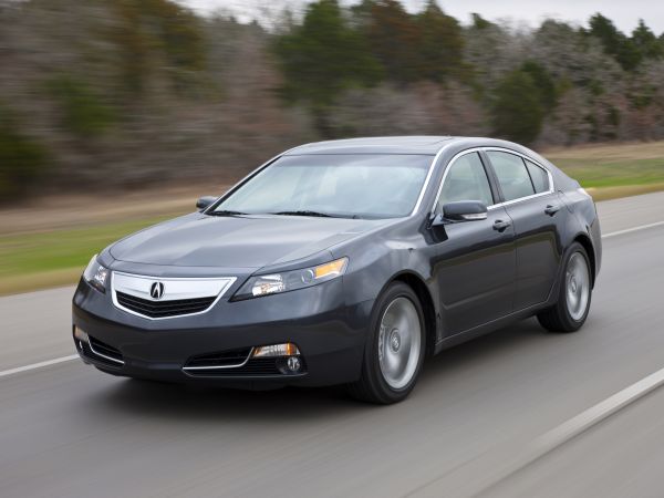 acura,TL,2011,modrý,čelní pohled,styl